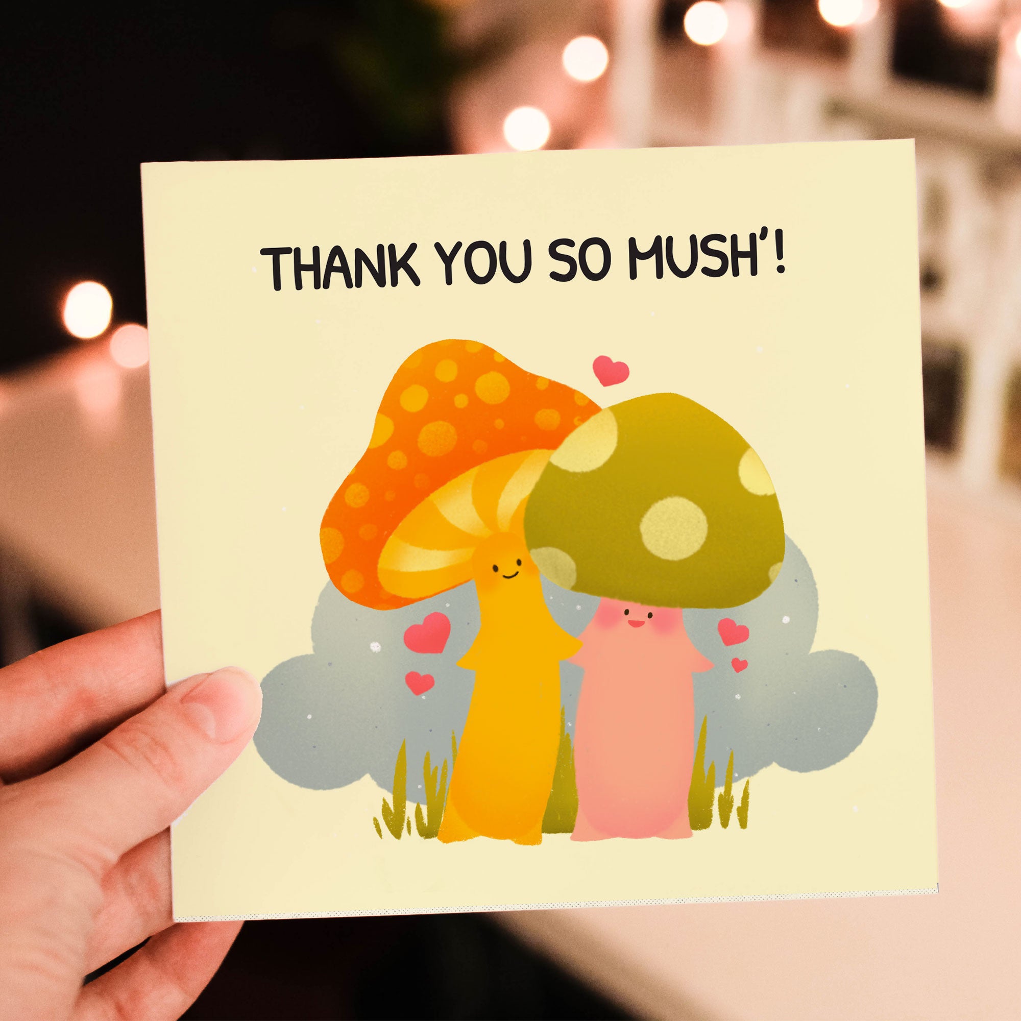 Thank You so Mush Scented Greeting Card