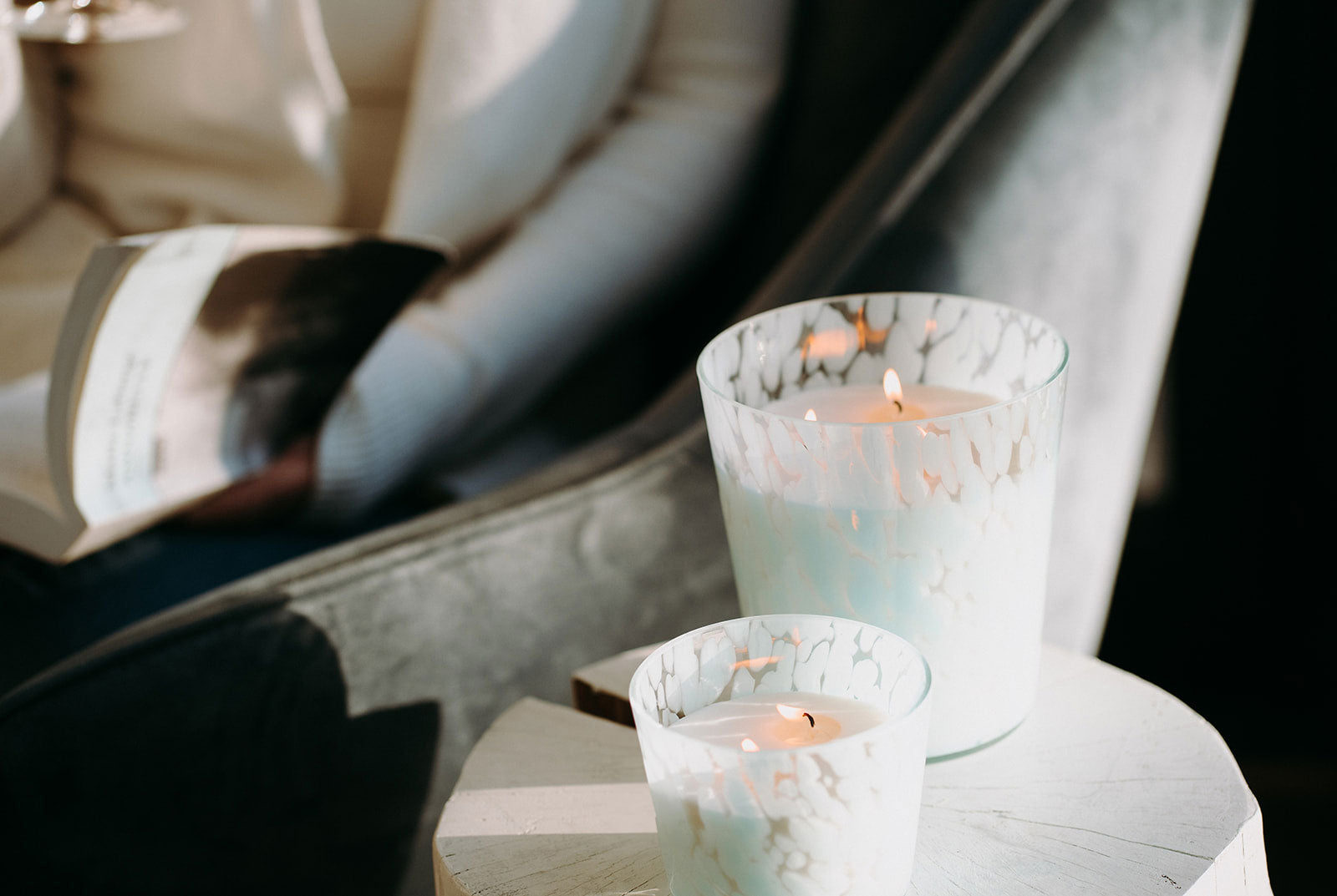 OPAL ASPEN - Fir scented candle - LUVO Candles | Bougies