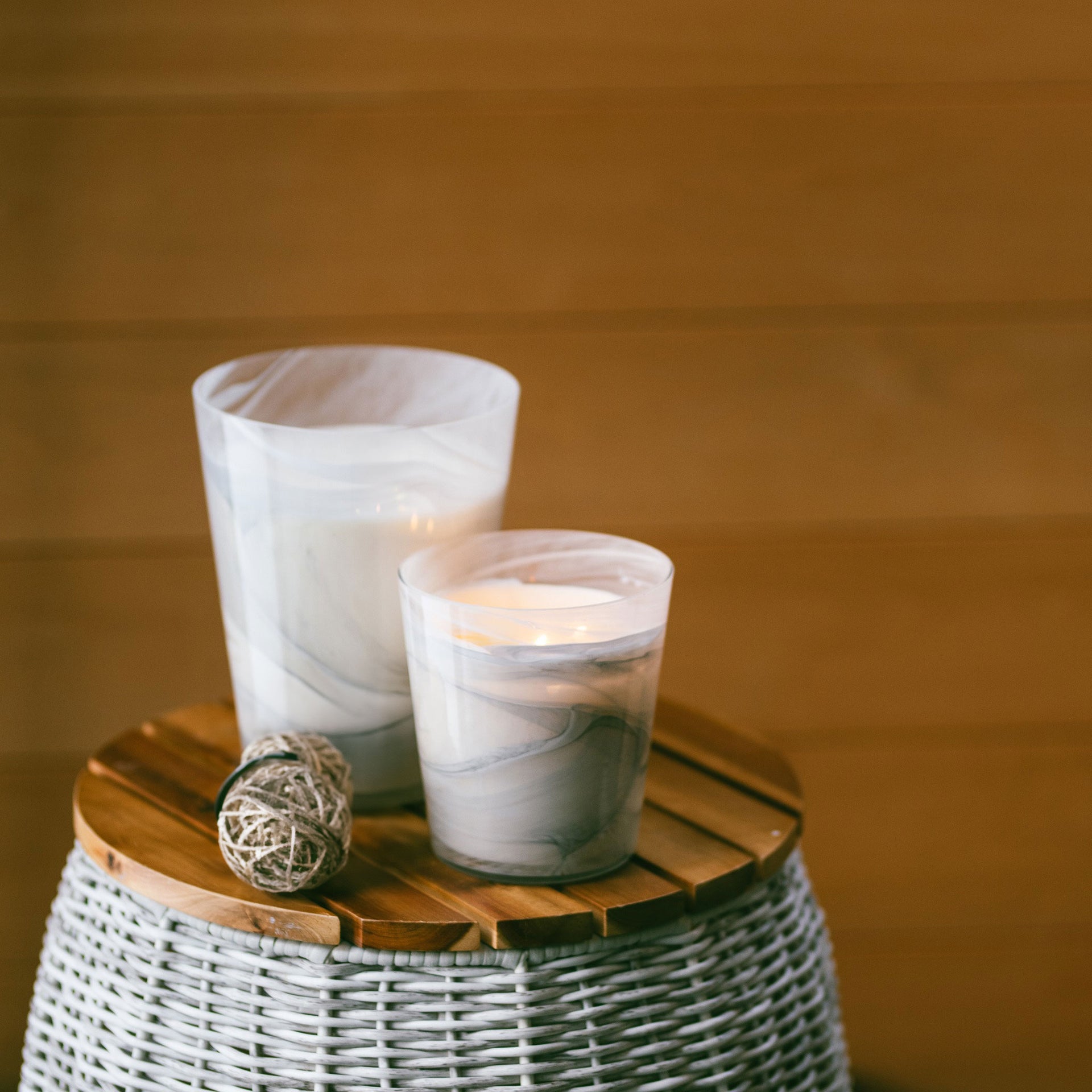 OPAL MONTREAL - Fire Wood scented candle - LUVO Candles | Bougies