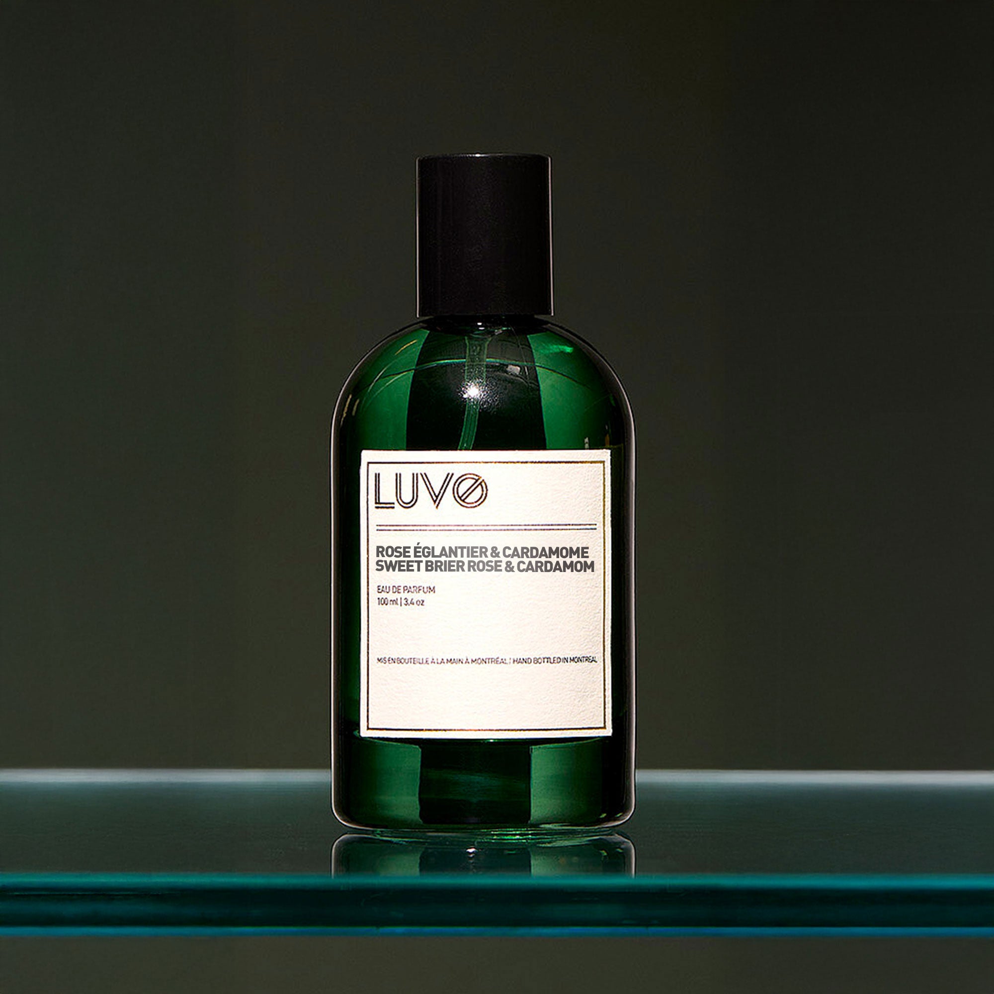Sweet Brier rose & Cardamom Eau de Parfum 100ml - LUVO Candles | Bougies