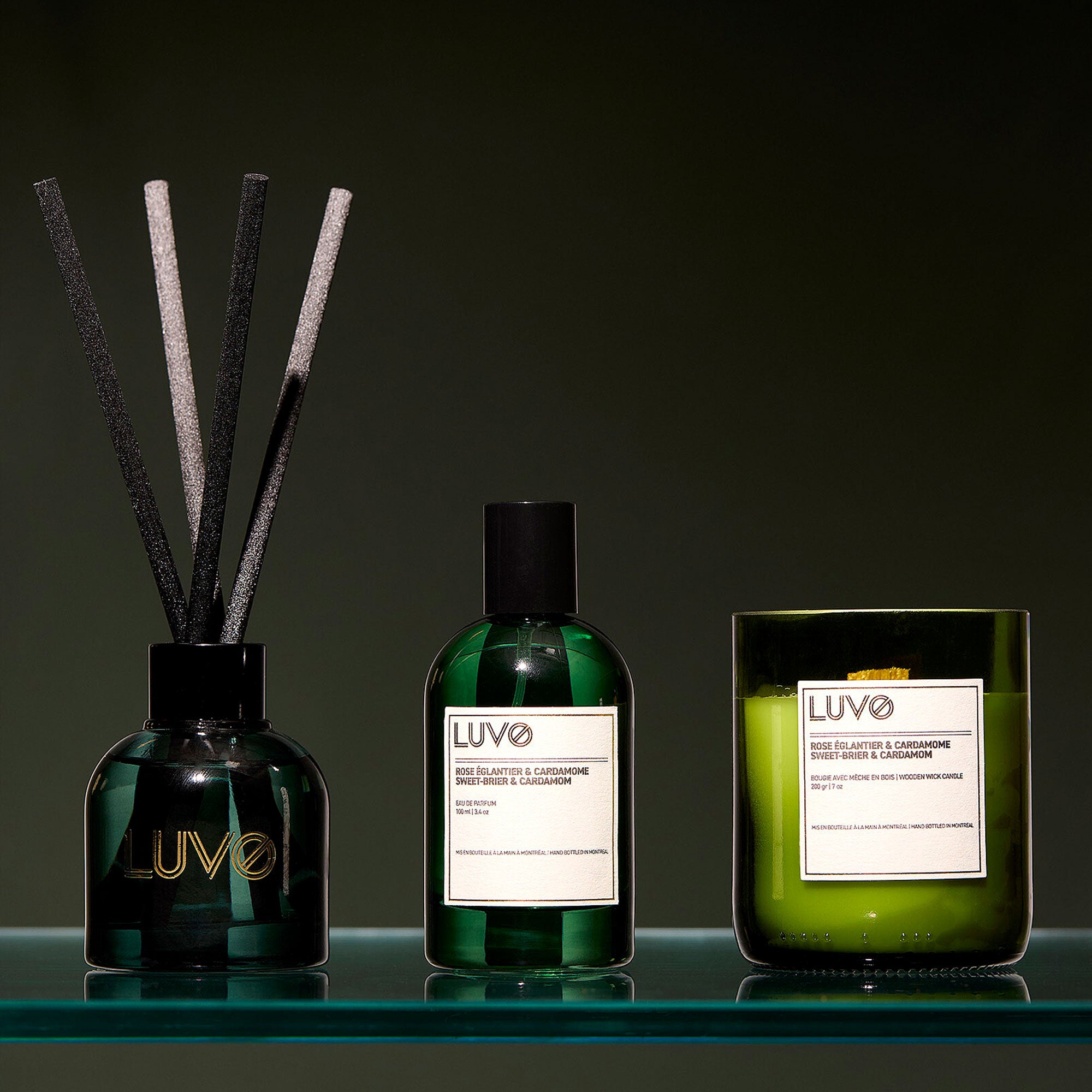 Gift Set Trio Sweet Brier Rose & Cardamom