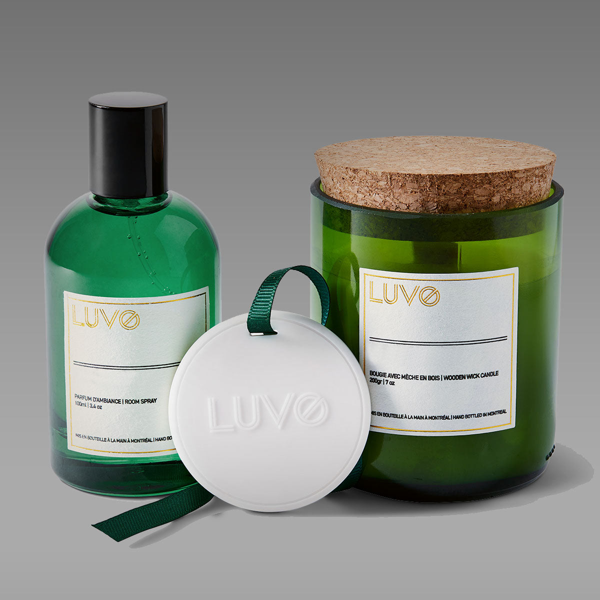 Gift Set Duo Cashmere & Vanilla - LUVO Candles | Bougies